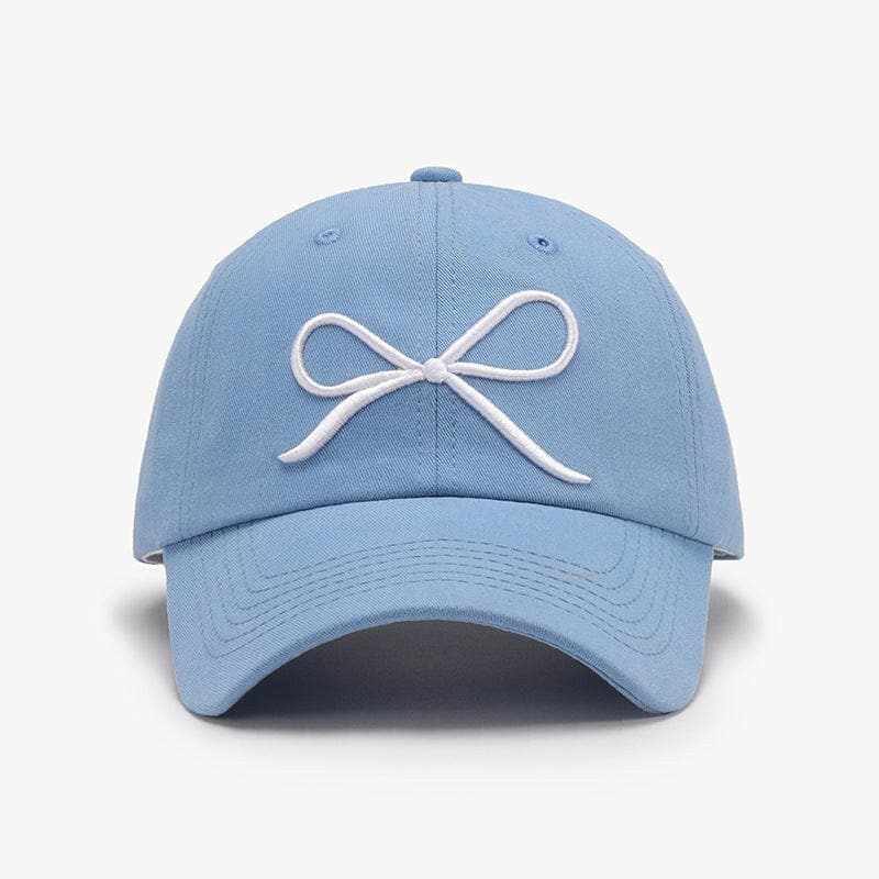 Chic cotton cap with bow detail - Love Salve